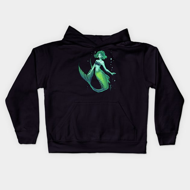 MerMay Kids Hoodie by Valentina Wings